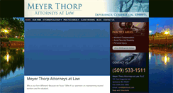 Desktop Screenshot of meyerthorp.com