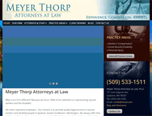 Tablet Screenshot of meyerthorp.com